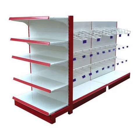 Free Standing Unit PVC Showroom Display Rack Warranty 1 Year At Rs