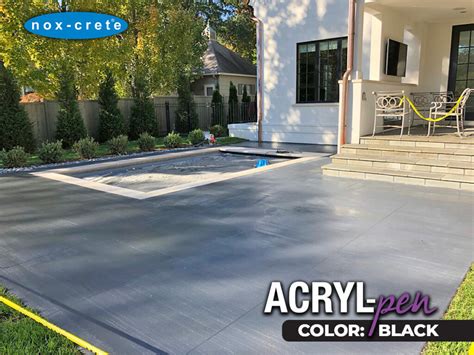 Exterior Concrete Stain Acryl Pen Seals And Stains Horizontal Surfaces