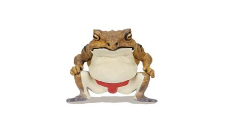 Japan Rikishi Sumo Wrestler Toad Frog Pvc Mini Figure Model B Etsy