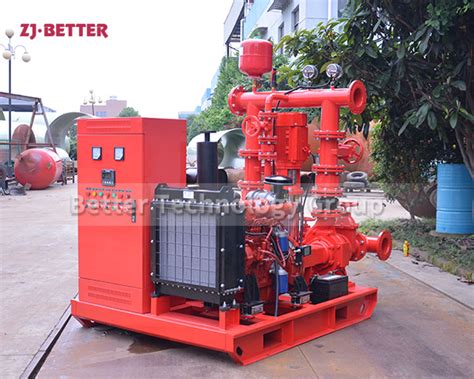 Unleashing Firefighting Power The Superiority Of Diesel Engine Fire Pumps Better Technology Co