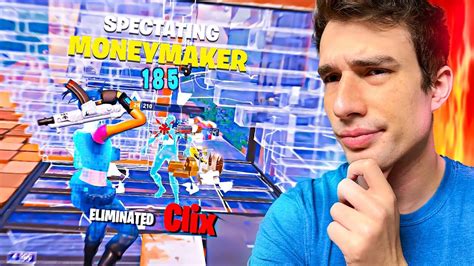 Reacting To Clix Vs Moneymaker V Buildfights Intense Youtube