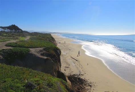 Dunes Beach At Half Moon Bay State Beach In Half Moon Bay CA