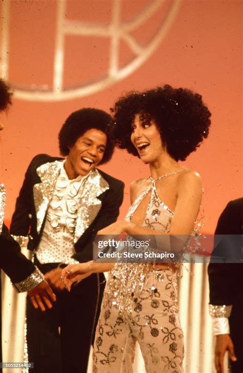 American Singers Michael Jackson And Cher Perform On An Episode Of