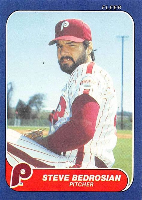 Amazon Fleer Update Baseball U Steve Bedrosian