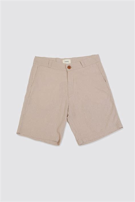 Bermuda Classic Linho Nude