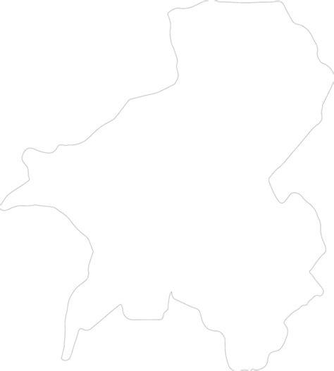 Premium Vector Taraba Nigeria Outline Map