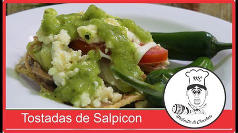 Tostadas De Salpic N Para Negocio Deliciosas Youtube