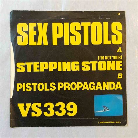 1980年 UK盤 オリジナル SEX PISTOLS I m Not Your Stepping Stone 7EP VS 339