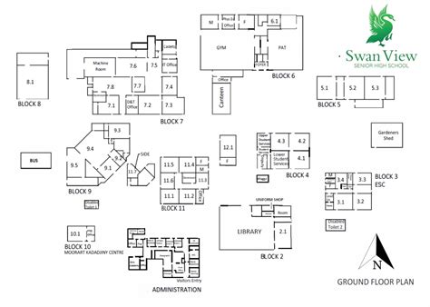 School Map Swan View Senior High School