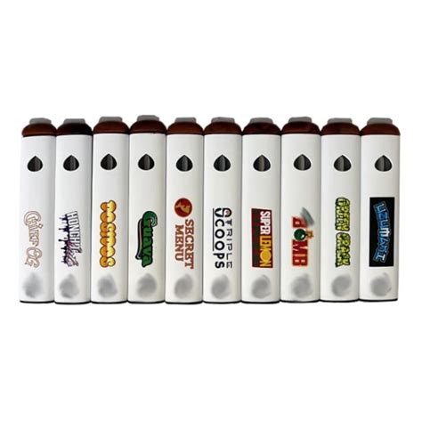 Flavors Live Resin Big Chief Disposable Vape Pen Empty Thick Oil