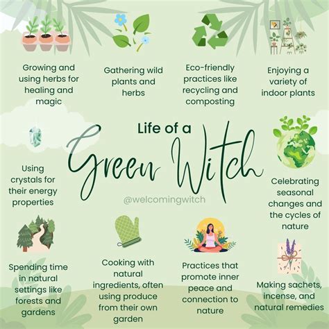 Green Witch Herbalist Nature Lover Taking On The Magic Of The