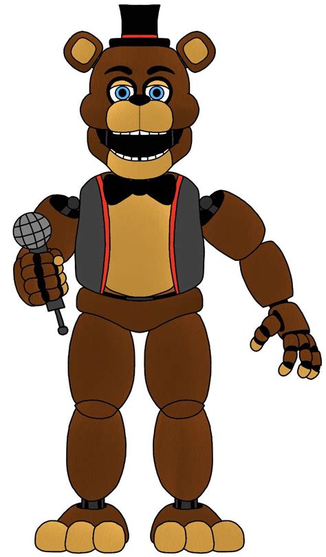 Freddy Fazbear Redisign Rfivenightsatfreddys