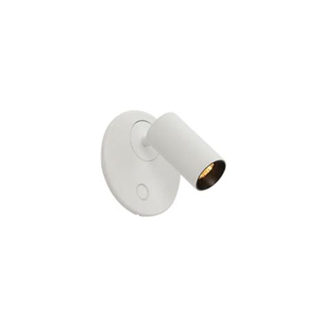 white recessed led reading light rs robertson