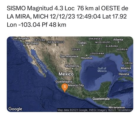 PCIVIL Realiza PC Recorridos De Vigilancia Tras Sismo En LC No Se