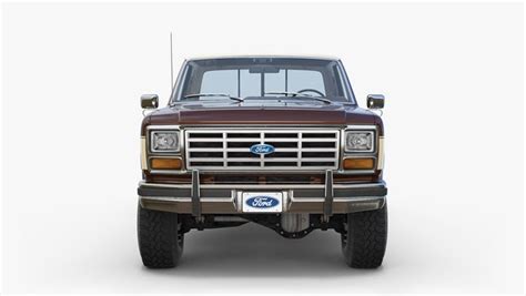 3d 1986 F 150 Supercab Turbosquid 1261634