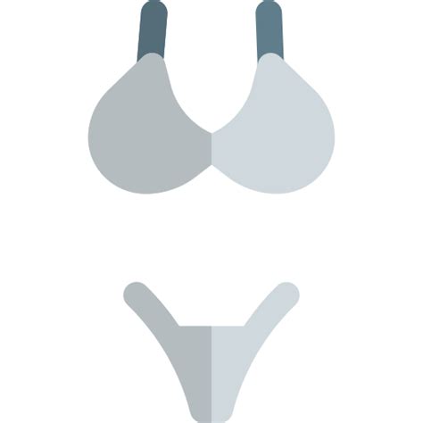 Bikini Pixel Perfect Flat Icon