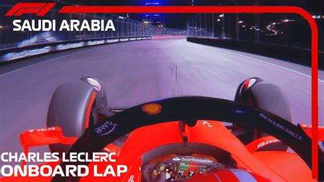 Chales Leclerc Onboard And Helmet Cam Lap Around Saudi Arabia Street