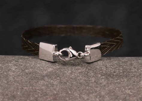 Pferdehaararmband Er Silber Schmuckgarten Deine Ganz Pers Nliche