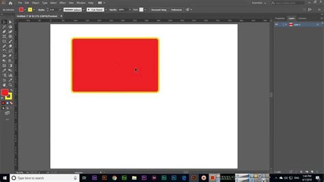 Rounded Rectangle Tool - Adobe Illustrator CC 2019 | Adobe illustrator ...