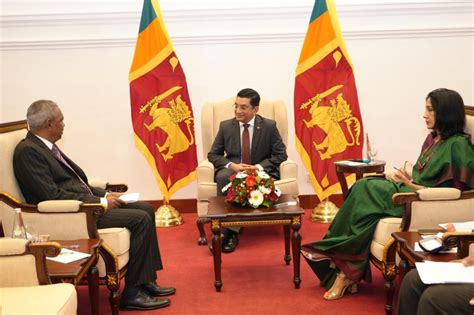 Mfa Srilanka On Twitter Rt Alisabrypc Pleased To Meet With H E