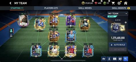 My fifa mobile team : r/FIFA23_ps