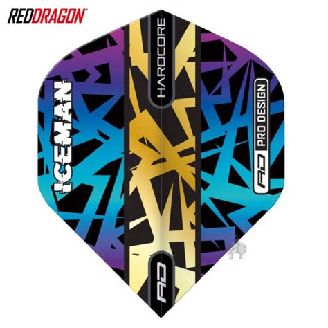 フライト RedDragon レッドドラゴン ハードコア プレミアム ガーウィンプライス レインボーゴールド Hardcore Premium Gerwyn Price Rainbow