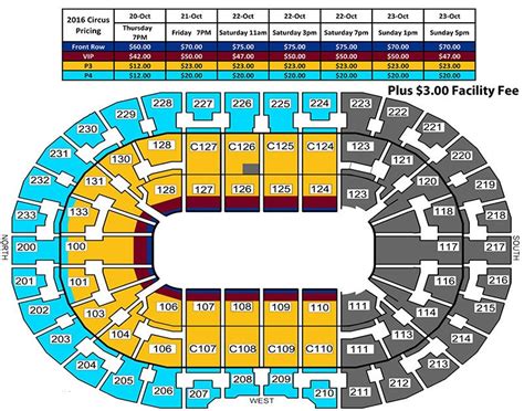 Flip Circus Seating Chart