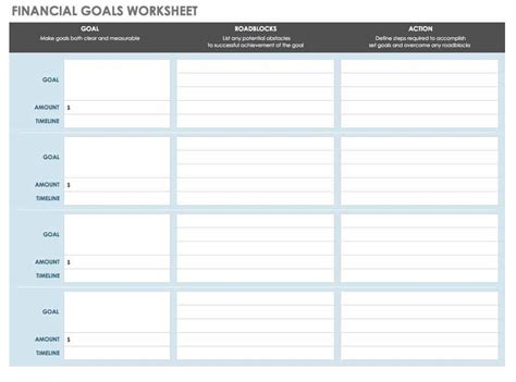 Free Financial Planning Templates | Smartsheet