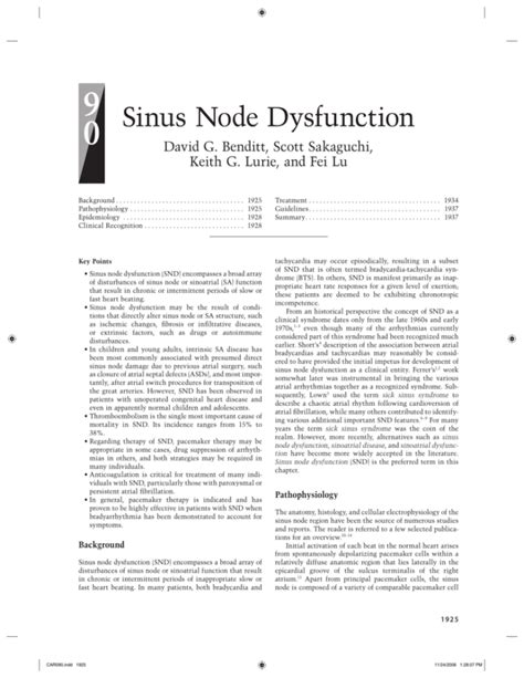 Sinus Node Dysfunction