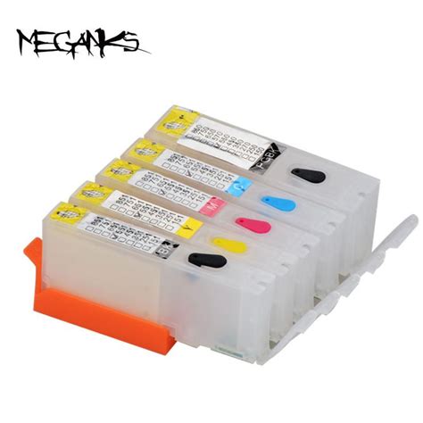 Colors One Set Pgi Cli Refillable Ink Cartridge For Canon