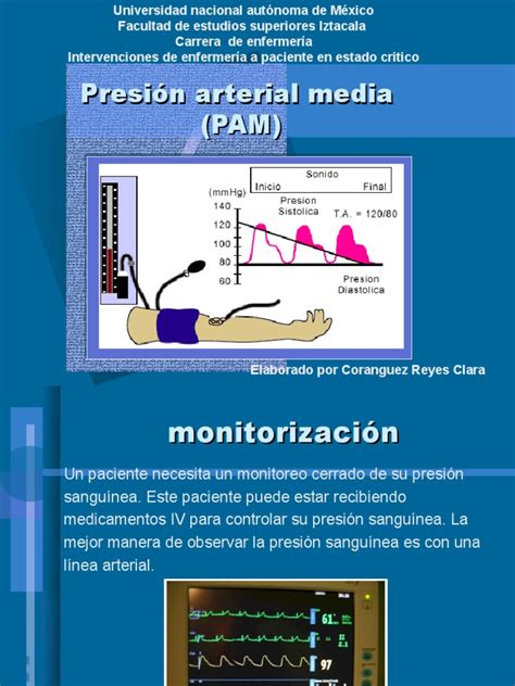 Presión Arterial Media