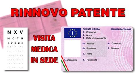 Visita Medica Per Rinnovo Patente Di Guida