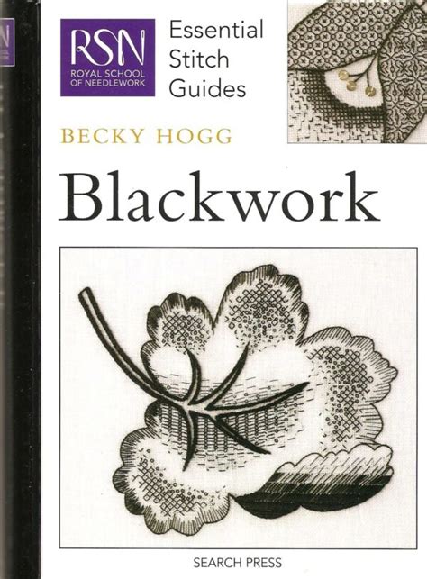 Blackwork Essential Stitch Guides Broderies Raoul Vennat