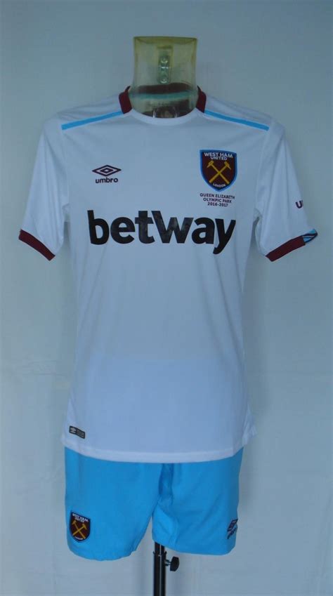 West Ham United Away Football Shirt Sponsored By Betway