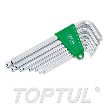 9PCS Extra Long Type Star Key Wrench Set TOPTUL The Mark Of