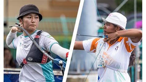 Ziyodakhon Abdusattorova V Ankita Bhakat Recurve Women Quarter 4