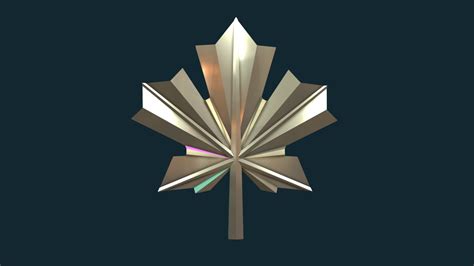 Maple Leaf Buy Royalty Free D Model By Skazok D Bfbf Sketchfab