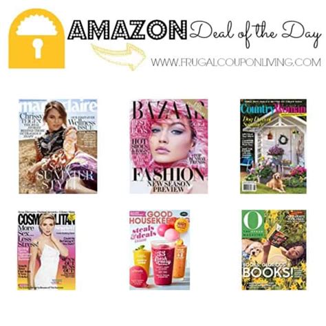 Amazon Deal Of The Day Best Selling Magazines Just 099 Subscriptions