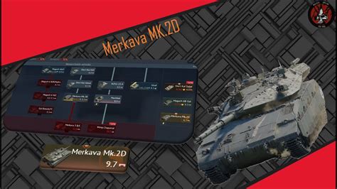 Merkava Mk D Tank Gameplay War Thunder Youtube