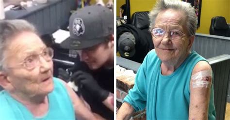 79 Year Old Grandma Who Went Missing Was Found Getting Her First Tattoo