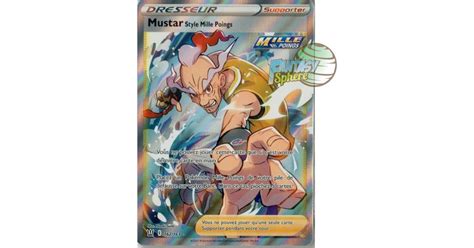 Pok Mon Mustar Style Mille Poings Full Art Ultra Rare