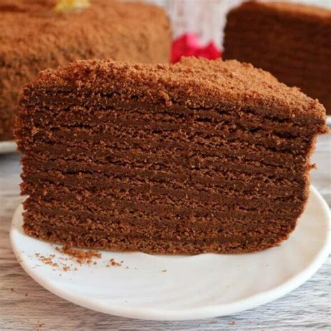 Schoko Honigtorte Mit Ganache Einfaches Schichttorten Rezept