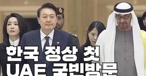 한·uae 정상회담 Uae 한국에 300억 달러 투자 결정 Jd뉴스코리아