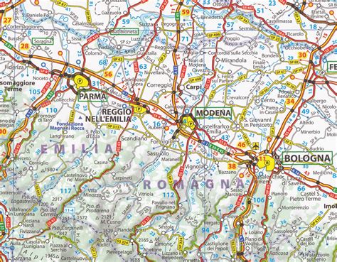 Italy Michelin Map Buy Map Of Italy Mapworld