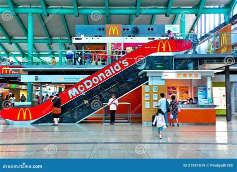 Mcdonald S Store in Hong Kong Editorial Stock Image - Image of upstairs ...