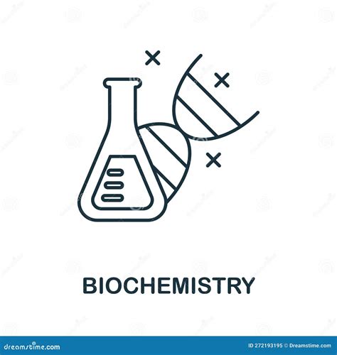 Biochemistry Line Icon. Simple Element from Healthcare Collection ...