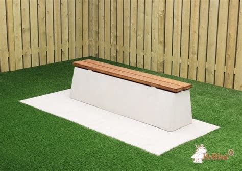 Concrete Bench Deluxe Heblad