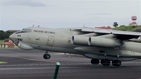 Pakistan Air Force Ilyushin Il 78 At Lajes LPLA YouTube