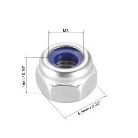 Tuercas M Zincadas De Seguridad Pack De Unidades Cimech D