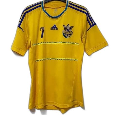 Jual Andriy Shevchenko 7 Ukraine Football Team Home Jersey Euro 2012